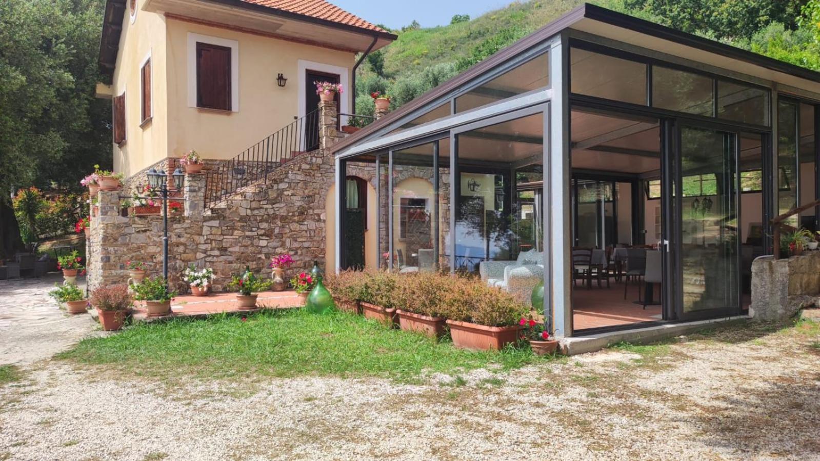 Agriturismo La Focazza Villa Ascea Bagian luar foto